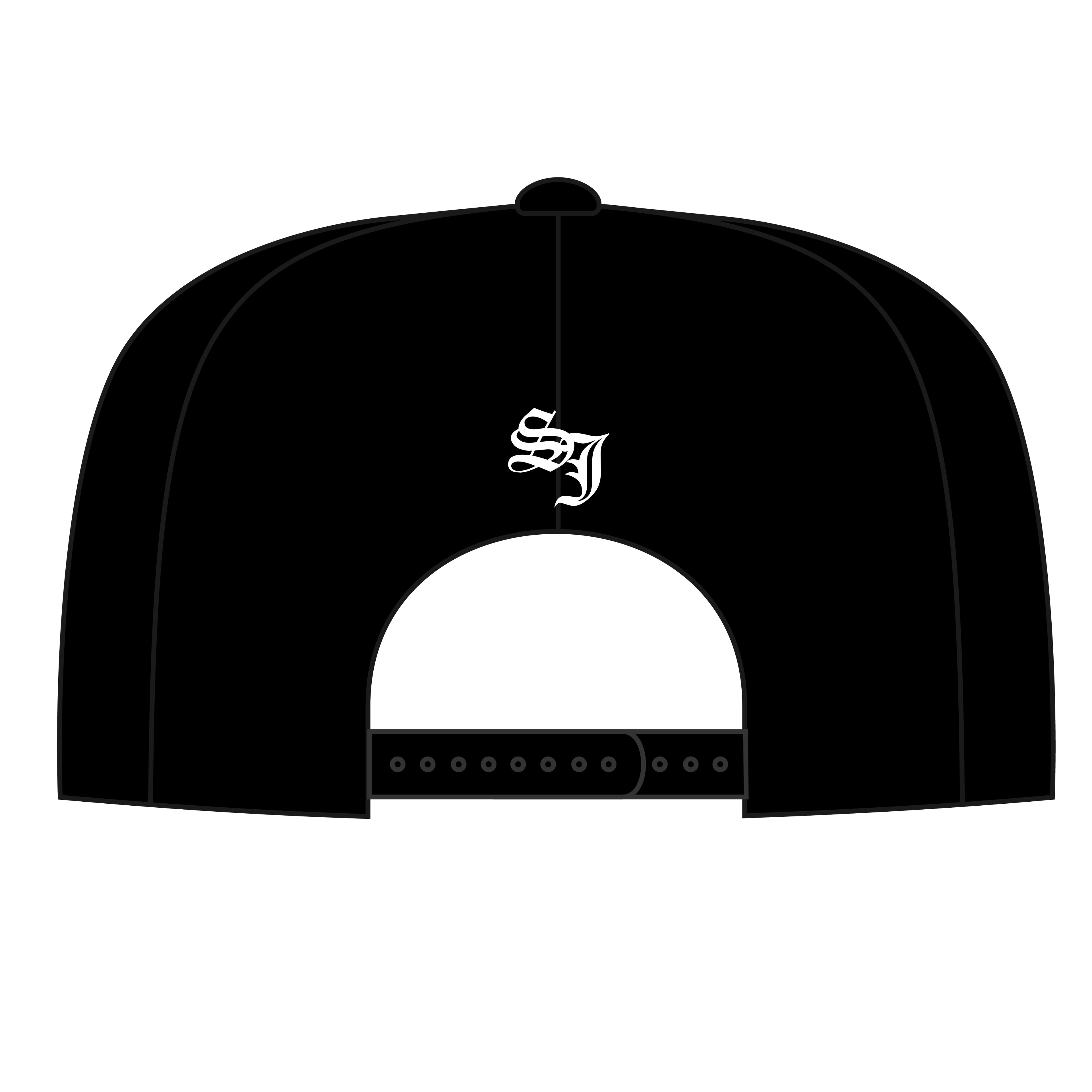 BLK SUEDE BRIM HAT