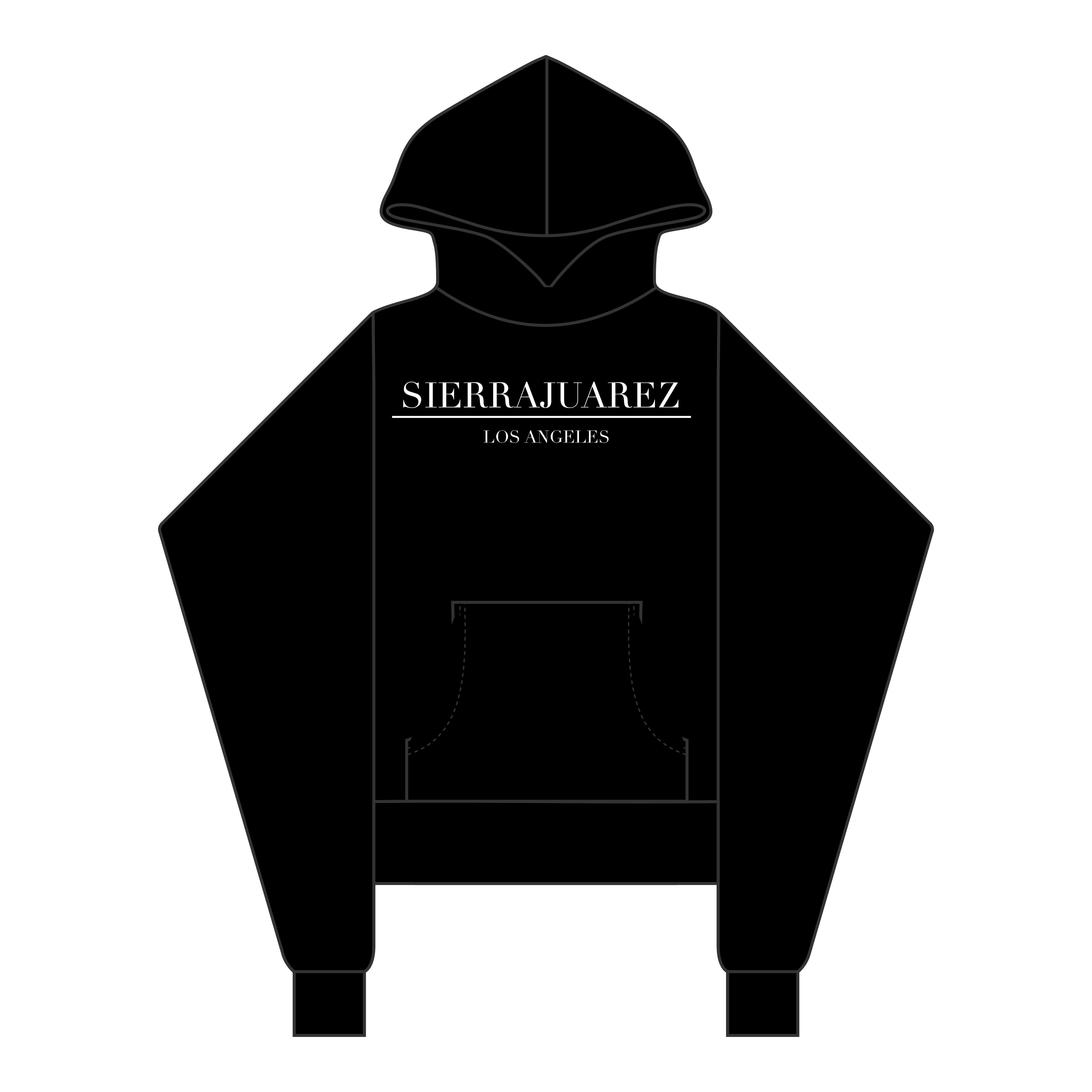 S J BLK HOODIE